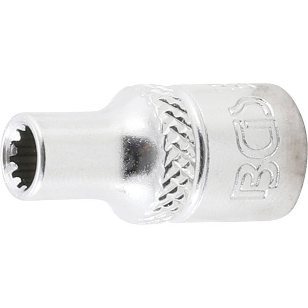 BGS Steckschlüssel-Einsatz Gear Lock Antrieb Innenvierkant 6,3 mm (1/4) SW 4,5 mm - 10101