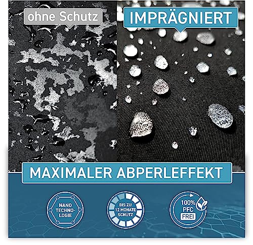 PLINTEX® 580ml Cabrio Verdeck Imprägnierung I Imprägnierspray für Textil- und Cabrio Stoffdach pflege I langanhaltende Versiegelung und PFC freier Verdeck Imprägnierer