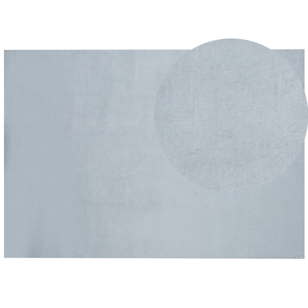 Kunstfellteppich MIRPUR Hellgrau 160 x 230 cm