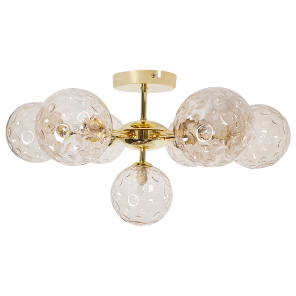 Deckenlampe ANADYR Glas Beige