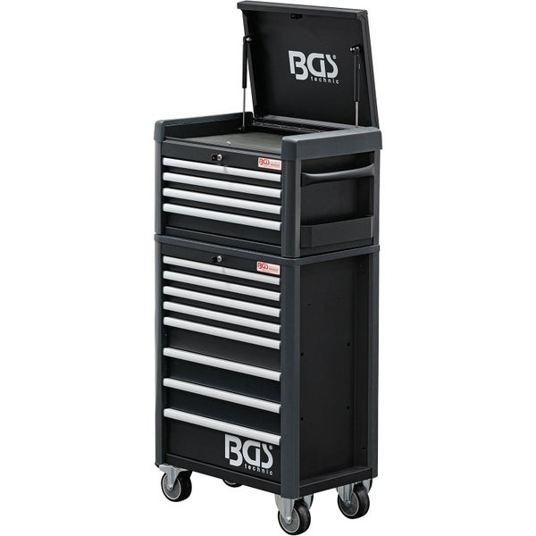 BGS Werkstattwagen Profi Standard Maxi 12 Schubladen mit 263 Werkzeugen - 4088