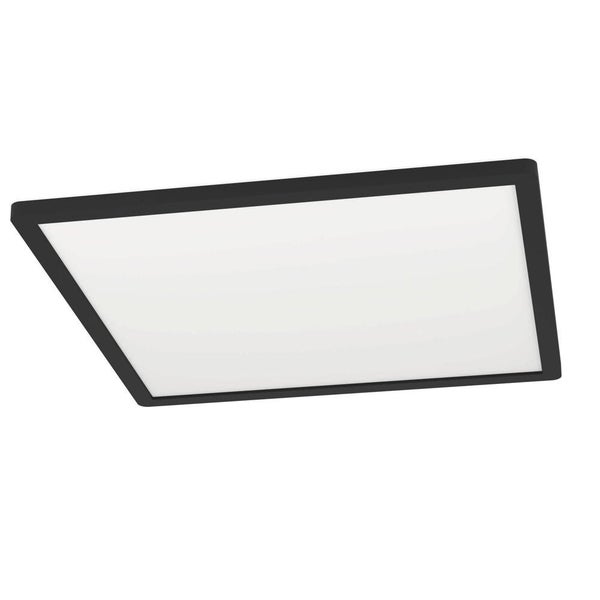 LED Panel Rovito in Schwarz und Weiß 16,5W 2200lm eckig