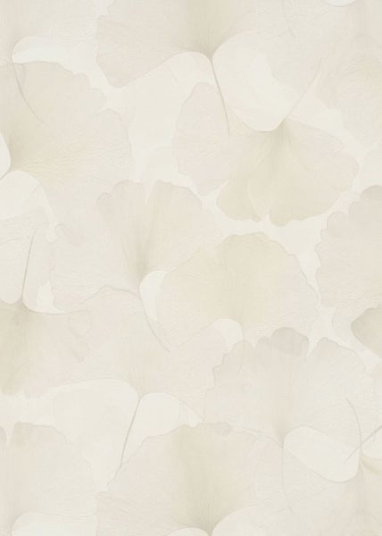 Erismann Tapete Ginkgoblätter Beige - 53 cm x 10.05 m - 662391