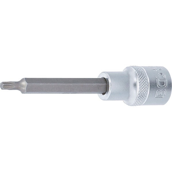 BGS Bit-Einsatz Länge 100 mm Antrieb Innenvierkant 12,5 mm (1/2) T-Profil (für Torx) T25 - 4470