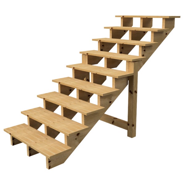 Holztreppe für den Aussenbereich