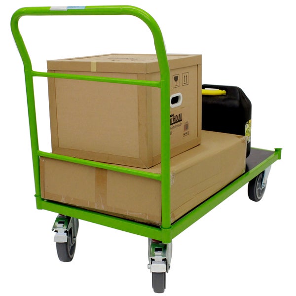 Plattformwagen Profi XL Tragkraft 500 kg 119x59 cm Transportwagen Handwagen Paketwagen