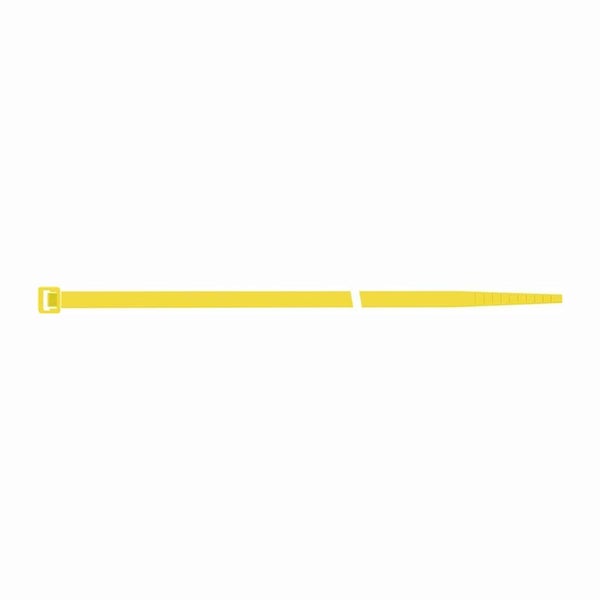 SAPISELCO 100x Kabelbinder Länge 280 mm Breite 4,5 mm gelb - SEL.14.425R