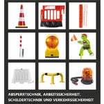 UvV Aufkleber reflektierend 20 Stück je Bogen - Orafol RA2cM Folie Silber | UvV-Design