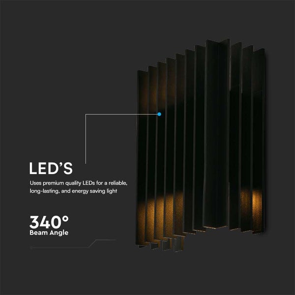LEDs für zuverlässiges, langlebiges und energiesparendes Licht mit 340 Grad Abstrahlwinkel.