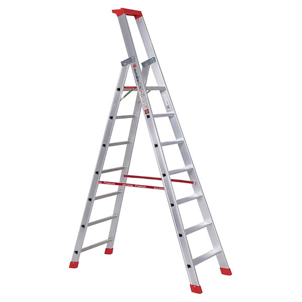 Aluminium Klappleiter mit Stufen