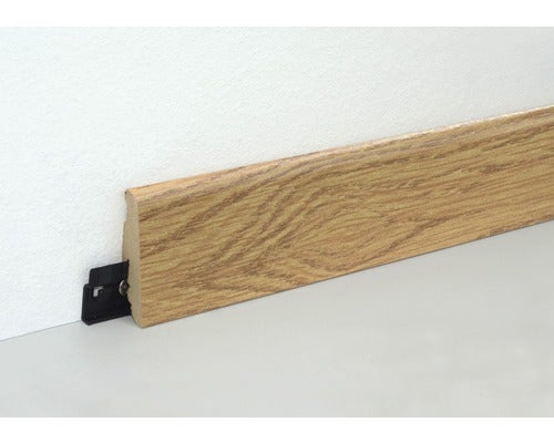 Sockelleiste Eiche mittel FU060L 19x58x2400 mm