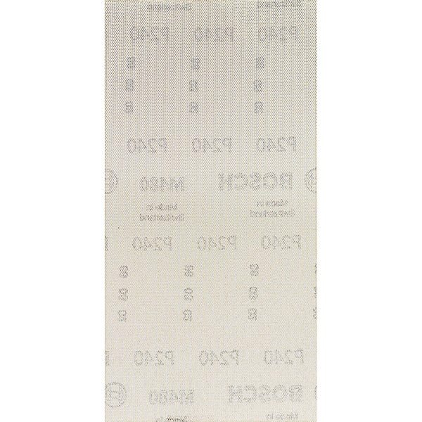 Bosch 10x Expert M480 Schleifnetz für Schwingschleifer 115 x 230 mm G 240 - 2608900767
