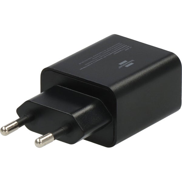 Schwarzes 20-Watt-USB-C-Netzteil