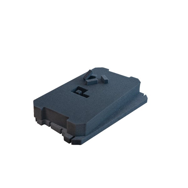 Schaumstoffeinlage mit vorgestanzten Würfeln für Werkzeugkoffer