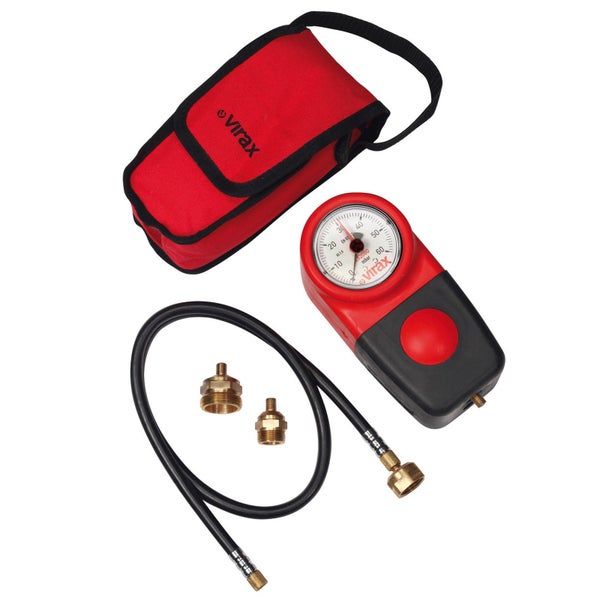 Brilliant Tools Reifenfüller mit Manometer im Paket