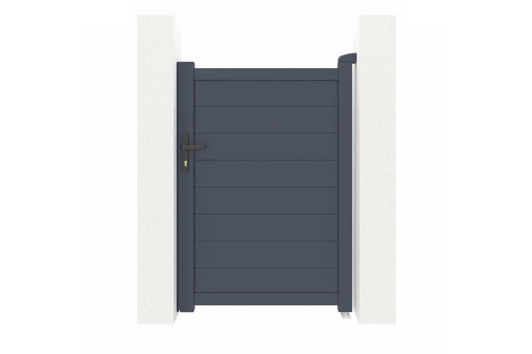 Paket mit Drehtoren EIGER 400B140 + graues Tor EIGER 100P140