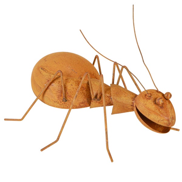 Dekorative Metallameise für den Garten