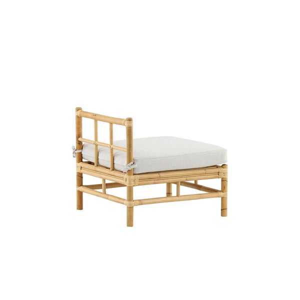 Cane Gartensofa Mittelsegment natur. 72 X 75 X 71 cm