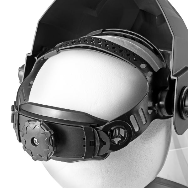 Schweißhelm mit Kopfband für optimalen Schutz beim Schweißen