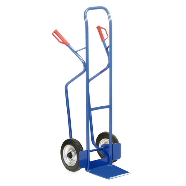 Sackkarre aus Metall mit zwei Rädern und zwei Griffen