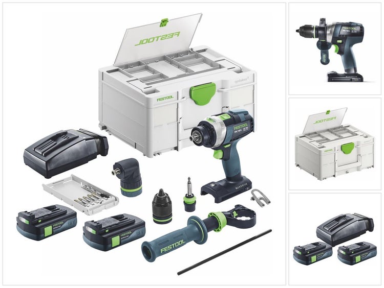Festool Akku-Bohrschrauber Set mit Zubehör und Systainer