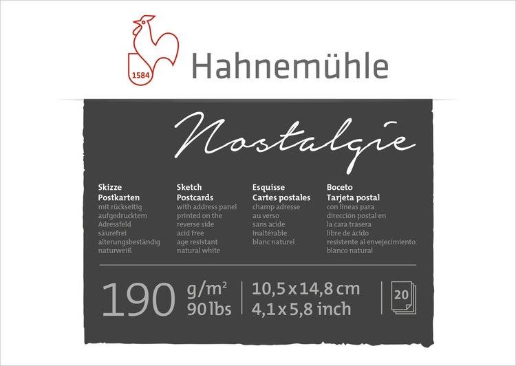 Hahnemühle Papier Nostalgie, 10,5 x 14,8, 190 g/m²