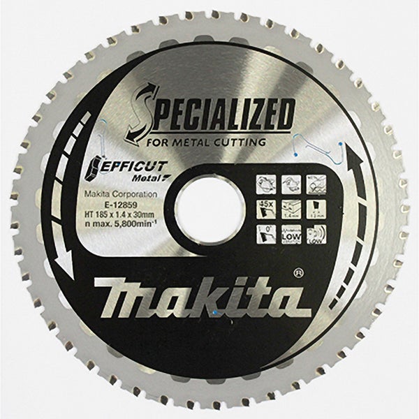 Makita Sägeblatt für Metallschnitte, 185 x 1,4 x 30 Millimeter