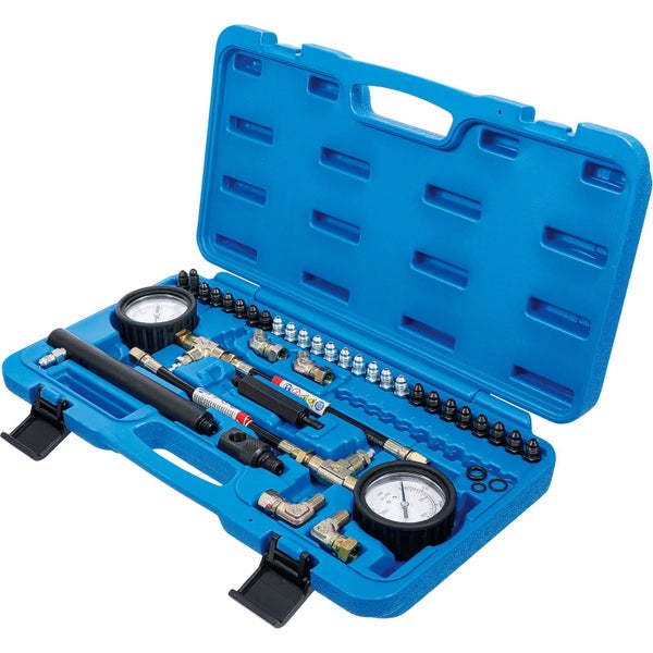 Rothenberger Logo und Druckprüfpumpe mit Manometer