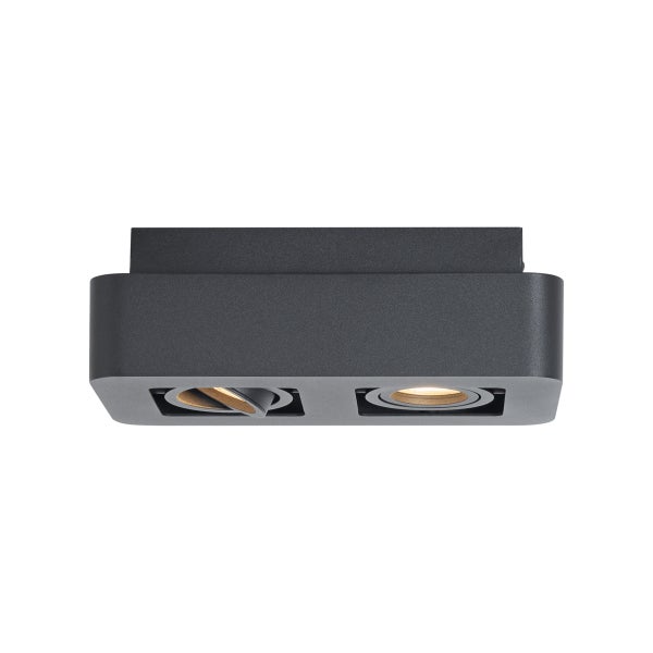 Deckenspot mit zwei Leuchten