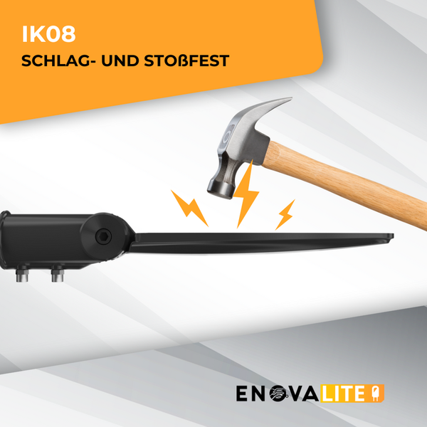 ENOVALITE LED Straßenleuchte 150W Straßenlampe 5000K Neutralweiß Parkplatzleuchte 21000lm IP65