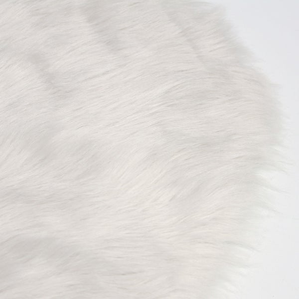 FRANK FLECHTWAREN | Kunstfell Natur, POLYESTER, 90 x 65 cm