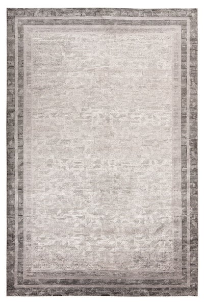 Kurzflor Teppich Sora Grau Vintage, Modern 240 x 340 cm