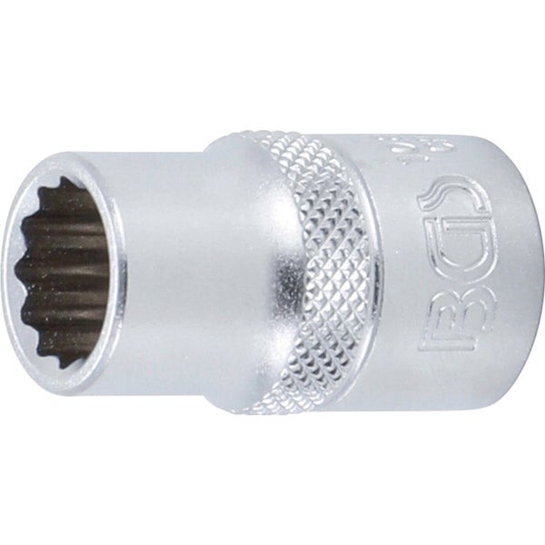 BGS Steckschlüssel-Einsatz Zwölfkant Antrieb Innenvierkant 12,5 mm (1/2) SW 1/2  - 10822