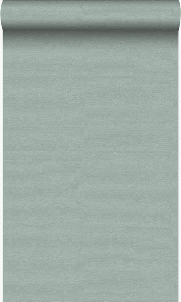 Origin Wallcoverings Tapete Metall-Optik Lagunengrün - 53 cm x 10.05 m - 347601