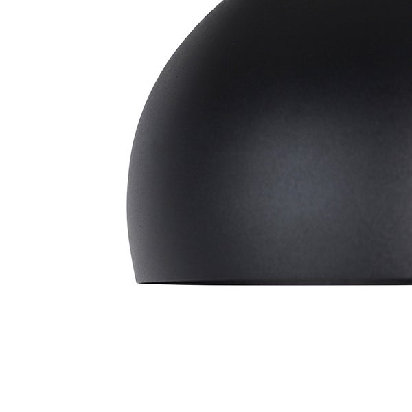 Bogenlampe XXL Schirm schwarz