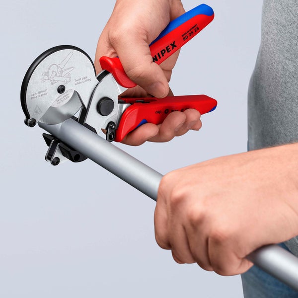 Knipex Rohrschn.f.Verbund-und Kunststoffrohre mit Mehrkomponenten-Hüllen 210 mm - 902525