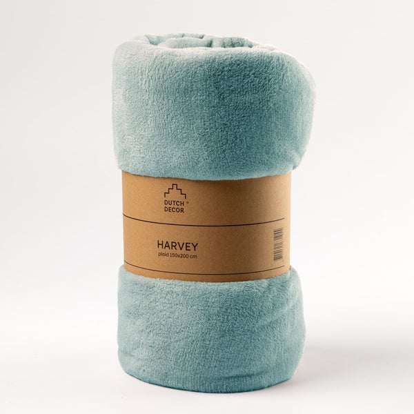 Gerollte Fleece-Decke 150x200 cm mit Banderole