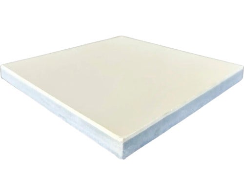Zement Wand- und Bodenfliese Uni 1.3 ivory 20x20x1,6 cm
