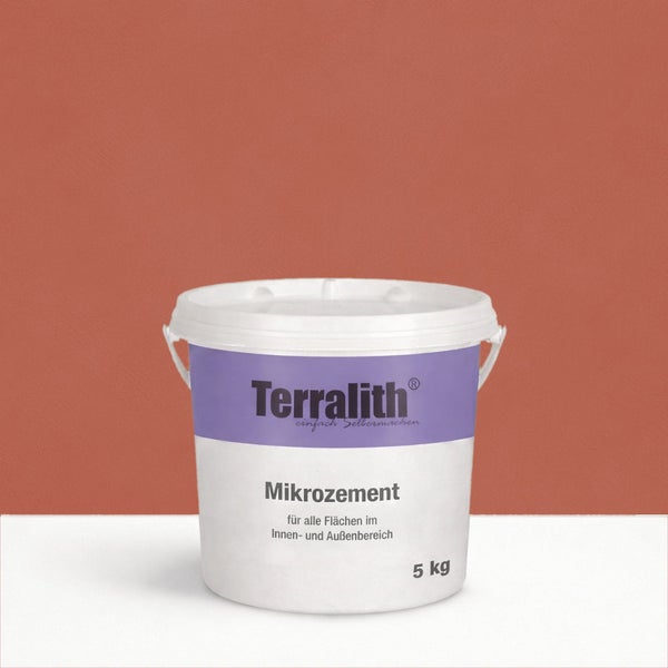 Terralith Mikro-Zement, 5 kg, für den Innen- und Aussenbereich