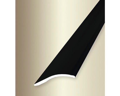 Ausgleichsprofil 248SK 40x0-18 mm Alu pulverbeschichtet schwarz 270 cm