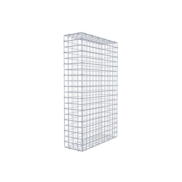 Gabione 100 cm x 60 cm x 20 cm (L x H x T), Maschenweite 5 cm x 5 cm, C-Ring