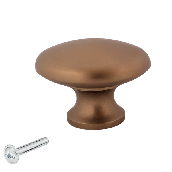 Möbelknopf mit Schraube