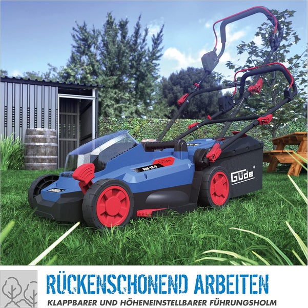 Güde 18 Volt Akkusystem Easy Energy Exchange mit einer Vielzahl an kompatiblen Elektrowerkzeugen und Gartengeräten.