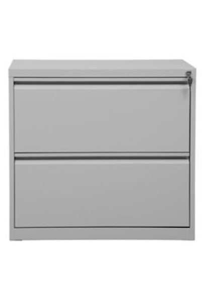 PROREGAL Hängeregistraturschrank 2 Schubladen Mare HxBxT 70 x 76 x 62 cm Grau