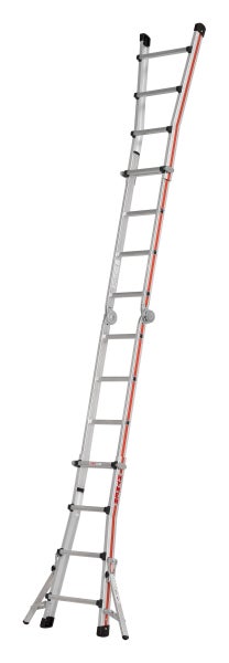 Aluminium Mehrzweckleiter im Detailansicht