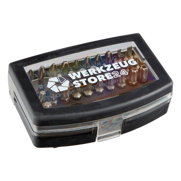 Bitset in einer schwarzen Aufbewahrungsbox