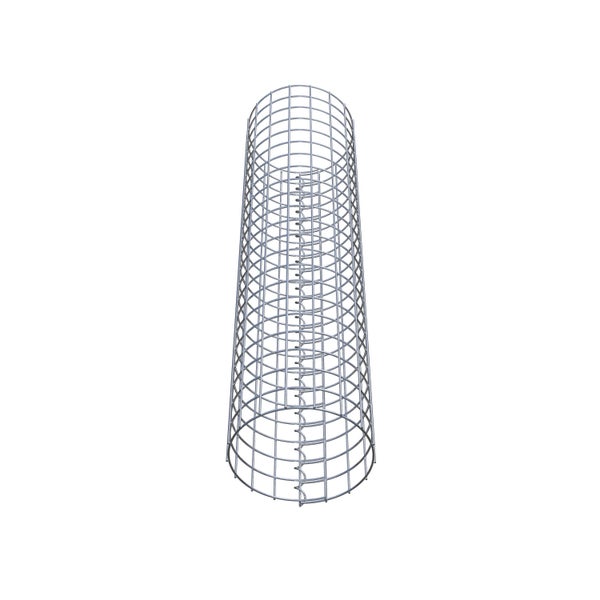 Gabionensäule Durchmesser 27 cm MW 5 x 5 cm rund - Höhe: 110 cm