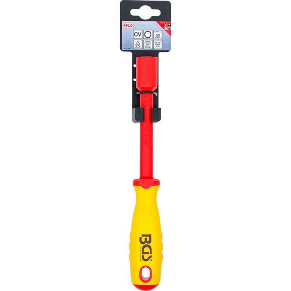 BGS technic Steckschlüssel-Schraubendreher mit 14 Millimeter Schlüsselweite