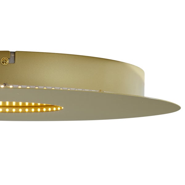 Detailansicht einer Deckenleuchte