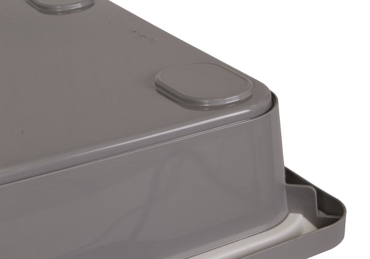 Ondis24 Kreo Box 7.5l Aufbewahrungsbehälter grau